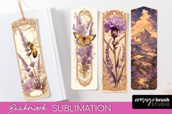 Vintage Scrapbook Bookmark Sublimation - Ephemera Bookmarks Product Image 1