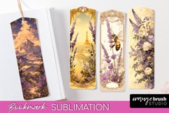 Vintage Scrapbook Bookmark Sublimation - Ephemera Bookmarks Product Image 1