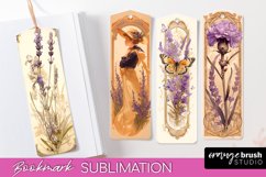 Vintage Scrapbook Bookmark Sublimation - Ephemera Bookmarks Product Image 1