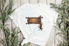 Vintage Warm Wooden Sublimation Clipart Product Image 2