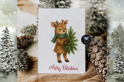 Winter Forest Animals Clipart Product Image 4