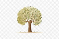 Woodland Tree Sublimation Clipart Product Image 3