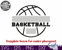 Basketball Shirt Svg | Basketball Svg | Basketball Mascot 5 Product Image 2