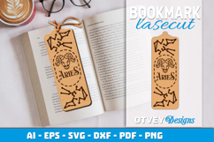 Zodiac Bookmark Lasercut | Bookmark Design Lasercut Product Image 1