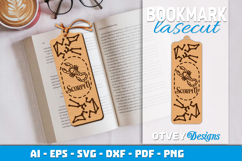 Zodiac Bookmark Lasercut | Bookmark Design Lasercut BUNDLES Product Image 3