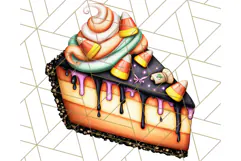 Ghost Café PNG Clipart, Cute Ghost Baristas Halloween Treats Product Image 2