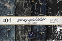 Spooky Grunge Cobweb Digital Papers |Spooky Digital Paper Product Image 1