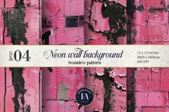 Pink Peeling Paint Texture | Distressed Wall Background Product Image 1