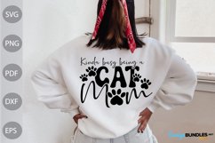 Kinda Busy Being A Cat Mom SVG Design / Cat Mom SVG Product Image 1