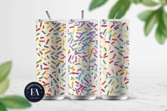 Pastel Sprinkles digital paper | Colorful Rainbow Sprinkles Product Image 2