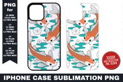 Fish iPhone Case Sublimation PNG | Sublimation Product Image 1
