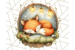 Cozy Cabin Critters Clipart PNG, Fall Animal Png Product Image 2