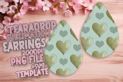 Chic Teardrop Design PNG for DIY Projects , Heart Product Image 1