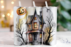 Happy Halloween Tumbler Wrap | Sublimation | Tumblers Product Image 1