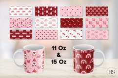 12 Valentine's Day Mug Sublimation Bundle, Mug Wrap Bundle Product Image 2