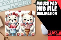 WHIMSICAL MOUSE MAT FUN IDEAS, Valentine Bear Product Image 1