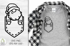 Christmas gnome svg Funny christmas t shirt svg Santa svg Product Image 1