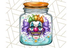 Halloween Monster Clipart PNG, Monsters in Jars, Spooky Png Product Image 2