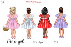 Flower Girl DIY Clipart Product Image 1