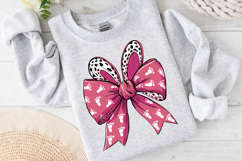 Cute Easter Bow Clipart, Happy Easter Sublimation PNG Product Image 2