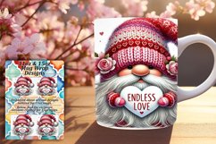 Joyful 11oz Mug Wrap Png Artwork , Gnomes Product Image 1