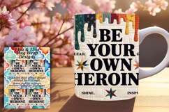 FRESH PNG for 11oz Mug Wrap , Girl Quote Product Image 1