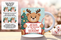 Delightful 15oz Mug Wrap Png Artwork , Religious Product Image 1