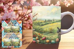 Easter Watercolor Magic on Your Mug - Sublimation Product Image 1