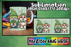 Radiant evenings 11oz 15oz sublimation wrap, St Patricks Product Image 1