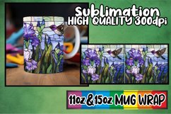 Tranquil Stained Glass Mug Wrap Beauty 11oz/15oz Product Image 1