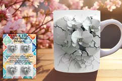 Love&#039;s Eternal Flame: Sublimation Heart Mug Product Image 1
