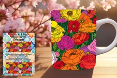 Mug Wraps: Floral Delights Product Image 1