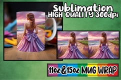 Unique thoughts 11oz 15oz sublimation wrap, Women Product Image 1