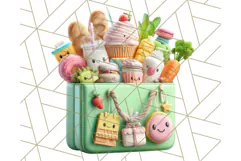 Kawaii City Girl PNG Clipart, Soft Dreamy Style Clip Art Product Image 2
