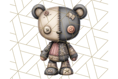 Creepy Dolls Clipart PNG Haunted Toy Characters Product Image 2