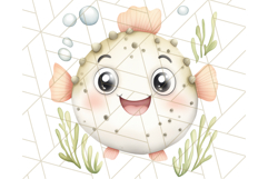 Under the Sea Nursery Clipart, Ocean Animals PNG Product Image 2