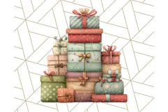 Christmas Whimsy Clipart, Holiday Kids PNG Graphics Product Image 2
