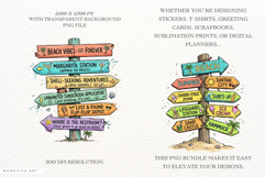 Summer Beach Signspot Clipart Product Image 2