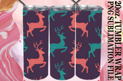 RADIANT EVENINGS 20oz TUMBLER WRAP, Christmas Product Image 1