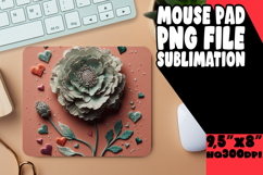 Luminous Mouse Pad Design Ideas, 3D Flower Product Image 1