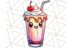 Sweet Treat Face PNG Clipart, Cute Kawaii Dessert Art Png Product Image 2