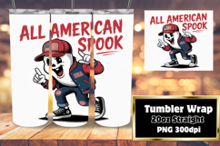 Custom 20oz Sublimation File , Funny Ghost Product Image 1