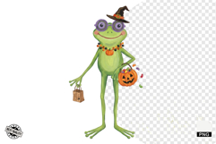 Halloween Frog Clipart Product Image 1
