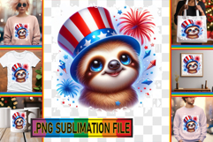 Vibrant TSHIRT Magic PNG, USA Animals Product Image 1