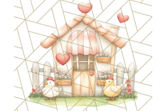 Pastel Farm Nursery PNG Clipart, Baby Animals And Elements Product Image 2