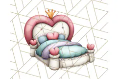 Princess Castle Room PNG Clipart for Royal Interiors & Scene Product Image 2