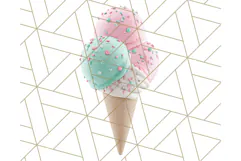 Pink and Mint Summer Clipart PNG Beach Icons, Summer Fun Png Product Image 2