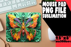 Colorful Flutter 3D Mouse Pad - Spring Theme Product Image 1