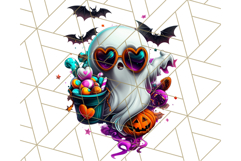 Pumpkin Party Halloween Clipart PNG, Cute Spooky Elements Product Image 2