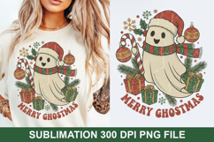 Merry Christmas Sublimation - Christmas PNG Design Product Image 1